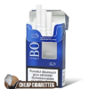 Bond Street Royal Silver Compact cigarettes, 20-stick hinge-lid box, front view