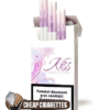 Kiss Dream Super Slims cigarettes, 20-stick hinge-lid box, single pack front view