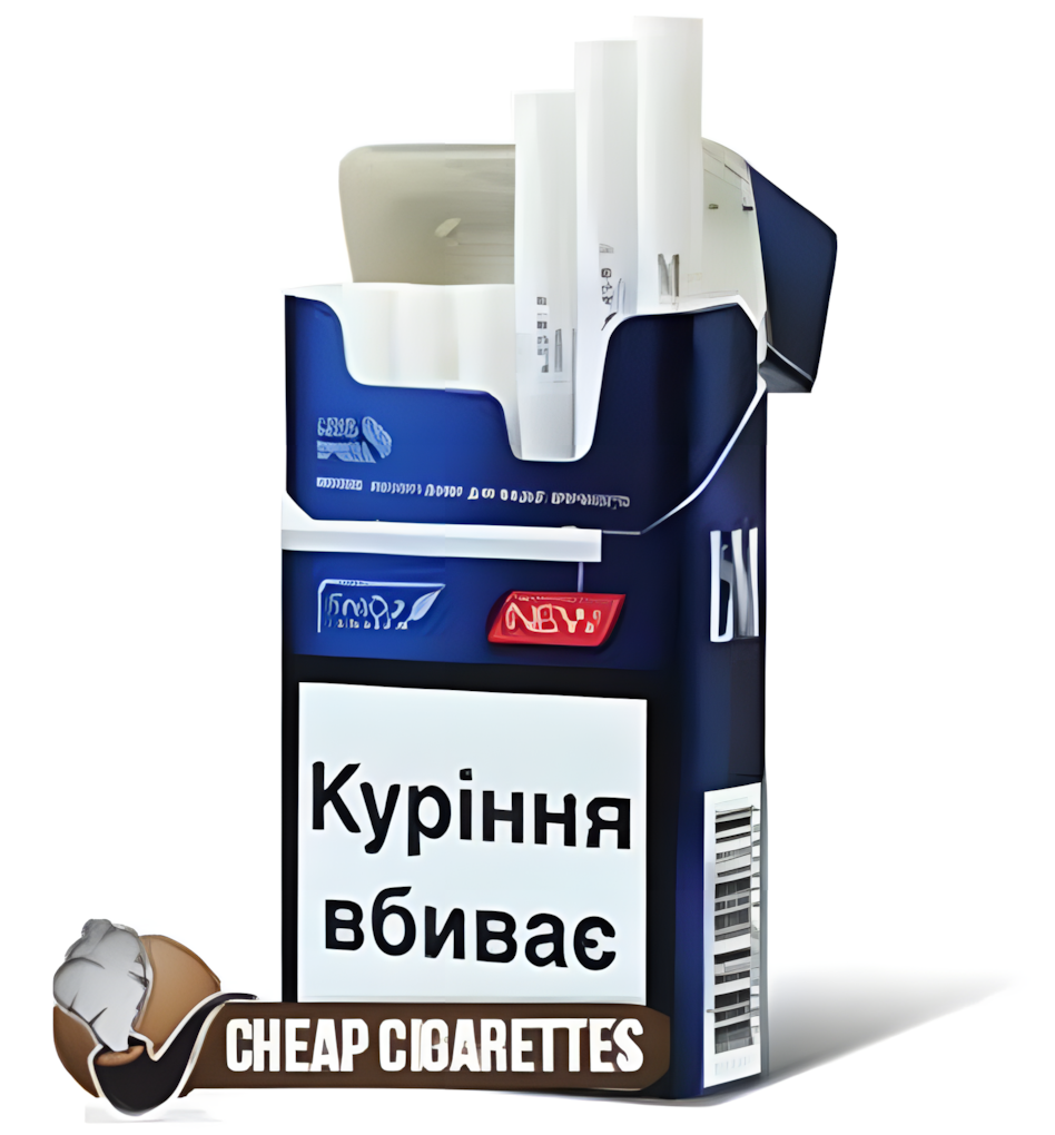 L&M Loft Night Blue Compact cigarettes, 20-stick box, single pack front view