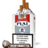 Plai Red King Size cigarettes, 20-stick flip-top pack, front view