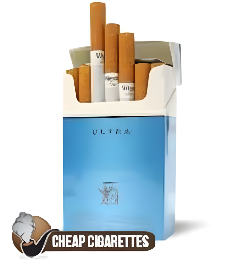 West Ultra King Size cigarettes, 20-stick box, single pack front view