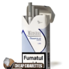 Winston XStyle Blue 100's cigarettes, 20-stick box, front view