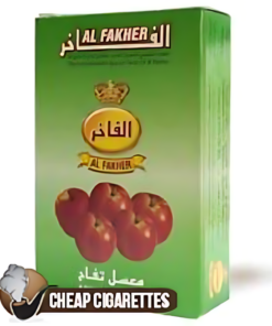 Al Fakher Apple Flavour hookah tobacco, 250 g pouch, front view
