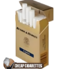 Benson & Hedges Blue King Size cigarettes, 20-stick hinge-lid box, front view
