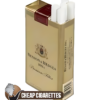 Benson & Hedges Premium Filter White 100's cigarettes, 20-stick box, front view