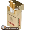 Benson & Hedges Red King Size cigarettes, 20-stick hinge-lid box, single pack front view