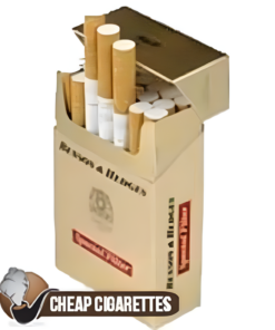 Benson & Hedges Red King Size cigarettes, 20-stick hinge-lid box, single pack front view