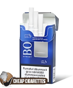 Bond Street Royal Silver Compact cigarettes, 20-stick hinge-lid box, front view