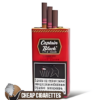 Captain Black Cherise 100's cigarettes, 20-stick hinge-lid box, single pack front view