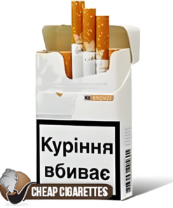Chesterfield Bronze King Size cigarettes, 20-stick hinge-lid box, front view