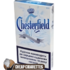 Chesterfield Ivory Super Slims cigarettes, 20-stick hinge-lid box, single pack front view
