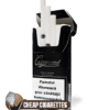 Cigaronne Exclusive Black Slims cigarettes, 20-stick box, front view