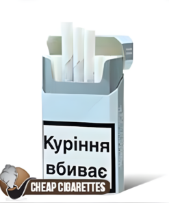 Davidoff Blue King Size cigarettes, 20-stick hinge-lid box, front view