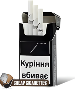 Davidoff Reshape Black Compact cigarettes, 20-stick box, front view