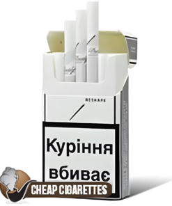 Davidoff Reshape White Compact cigarettes, 20-stick hinge-lid box, front view