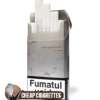 Davidoff Silver Super Slims cigarettes, 20-stick hinge-lid box, front view