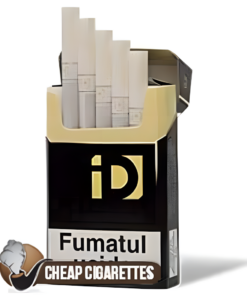 Davidoff iD Ivory King Size cigarettes, 20-stick hinge-lid box, front view