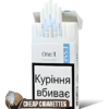 Esse One White Super Slims cigarettes, 20-stick hinge-lid box, front view