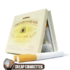 George Karelia and Sons Smoother Taste Blue King Size cigarettes, 20-stick box, front view