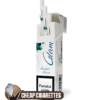 Glamour Menthol Aroma Super Slims cigarettes, 20-stick pack, single pack, front view