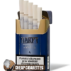 Harpy 4 Silver King Size cigarettes, 20-stick flip-top box, single pack front view