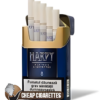 Harpy 8 Red King Size cigarettes, 20-stick flip-top pack, single pack front view