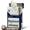 Kent HD Blue 6 Compact cigarettes, 20-stick box, single pack front view