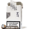 Kent HD Neo (Neo 4) White King Size cigarettes, 20-stick hinge-lid box, front view