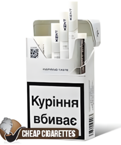 Kent HD Silver 4 Compact cigarettes, 20-stick box, front view
