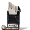 Kent Nanotek Futura Blue Super Slims cigarettes, 20-stick box, front view