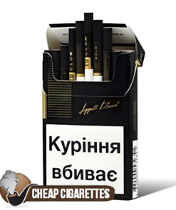 LD Club Gold Super Slims cigarettes, 20-stick flip-top box, single pack front view