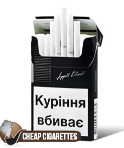 LD Club Platinum Super Slims cigarettes, 20-stick box, single pack front view