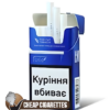 L&M Loft Blue Compact cigarettes, 20-stick flip-top pack, front view