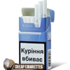 L&M Loft Sea Blue Compact cigarettes, 20-stick box, front view