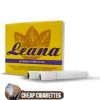 Leana Non-Filter Red King Size cigarettes, 20-stick hard box, single pack front view
