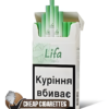 Lifa Apple Super Slims cigarettes, 20-stick box, front view of a single pack
