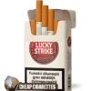 Lucky Strike Premium Red King Size cigarettes, 20-stick hinge-lid box, front view