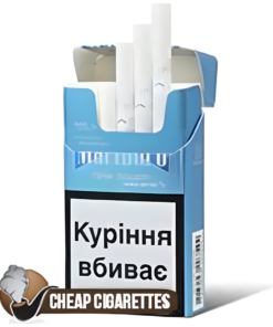 Marlboro Fine Touch White King Size cigarettes, 20-stick flip-top box, front view