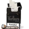 Marlboro Gold Edge Slims cigarettes, 20-stick flip-top box, front view