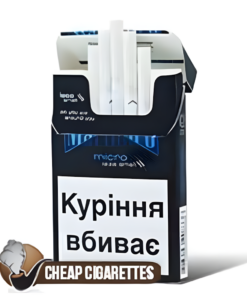 Marlboro Micro Slims cigarettes, 20-stick hinge-lid box, single pack front view