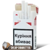 Marlboro Red Touch King Size cigarettes, 20-stick hinge-lid box, front view