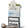 Muratti Zaffiro Super Slims cigarettes, 20-stick hinge-lid box, single pack front view