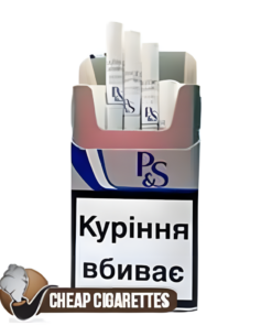 Parker & Simpson Silver Compact cigarettes, 20-stick box, single pack front view