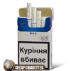 Philip Morris Blue King Size cigarettes, 20-stick box, single pack front view