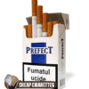Prefect Red King Size cigarettes, 20-stick flip-top pack, single pack front view
