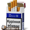 President XL Classic Stars Edition King Size cigarettes, 25-stick flip-top box, front view