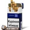 President Power Line Blue King Size cigarettes, 20-stick flip-top box, front view