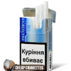 President Premium Accent Silver Compact cigarettes, 20-stick hinge-lid box, front view
