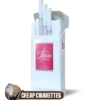 Prima Lux Selection nr.4 Slims cigarettes, 20-stick flip-top pack, front view