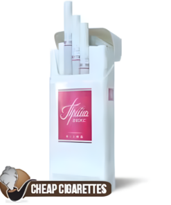 Prima Lux Selection nr.4 Slims cigarettes, 20-stick flip-top pack, front view
